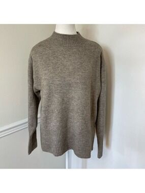 H&M Wool Blend Mock Neck Pullover XS